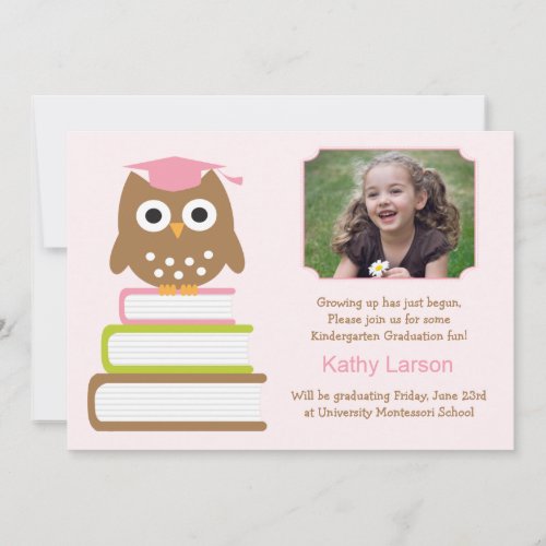 Kindergarten Graduation Invitation