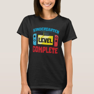 Kindergarten Graduation Level Complete Graduated K T-Shirt