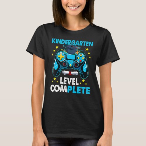Kindergarten Graduation  Level Complete Video Game T_Shirt