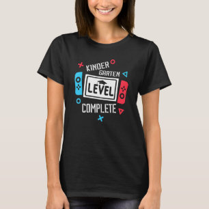 Kindergarten Graduation Level Complete Video Games T-Shirt
