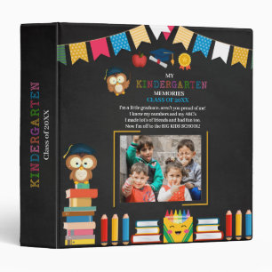 Kindergarten Graduation Photo Album Binder