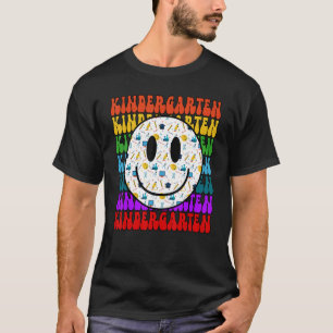 Kindergarten Happy Face Teacher Happy Face Student T-Shirt