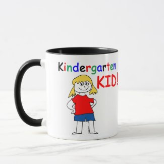 Kindergarten Kid Girls Mug