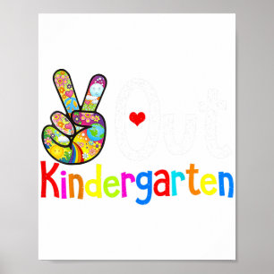 Kindergarten Last Day Of School Kindergarten Grad  Poster