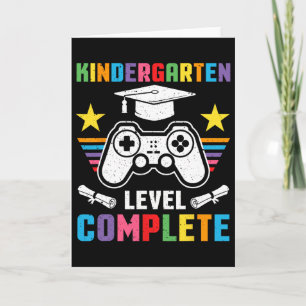Kindergarten Level Complete Graduation Cl 2025 Gam Card