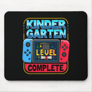 Kindergarten Level Complete Graduation Cl Of 2025 Mouse Pad