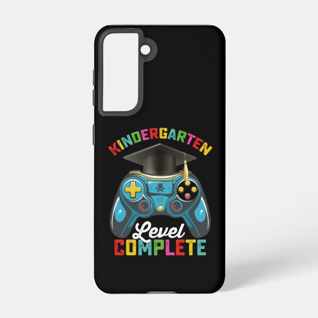 Kindergarten Level Complete Graduation Gaming Samsung Galaxy Case (Back)