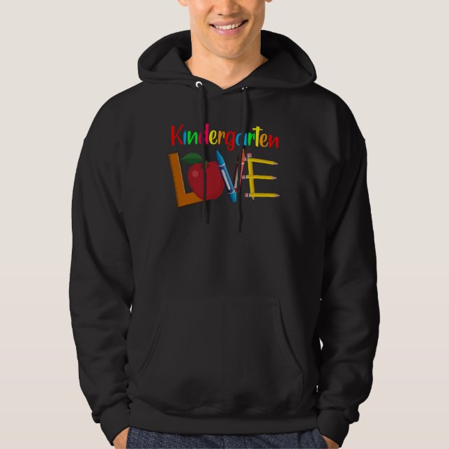 kindergarten love hoodie (Front)