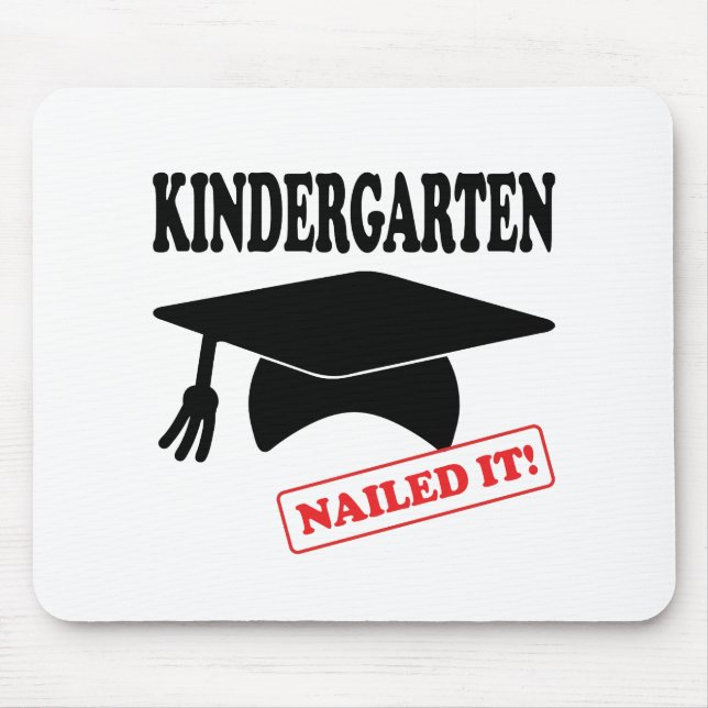 Kindergarten Nailed It Mouse Pad (Front)