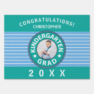 Kindergarten Photo Graduation Sign
