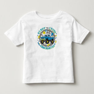 Kindergarten Power Ride: Ready to Roll with Style Toddler T-shirt