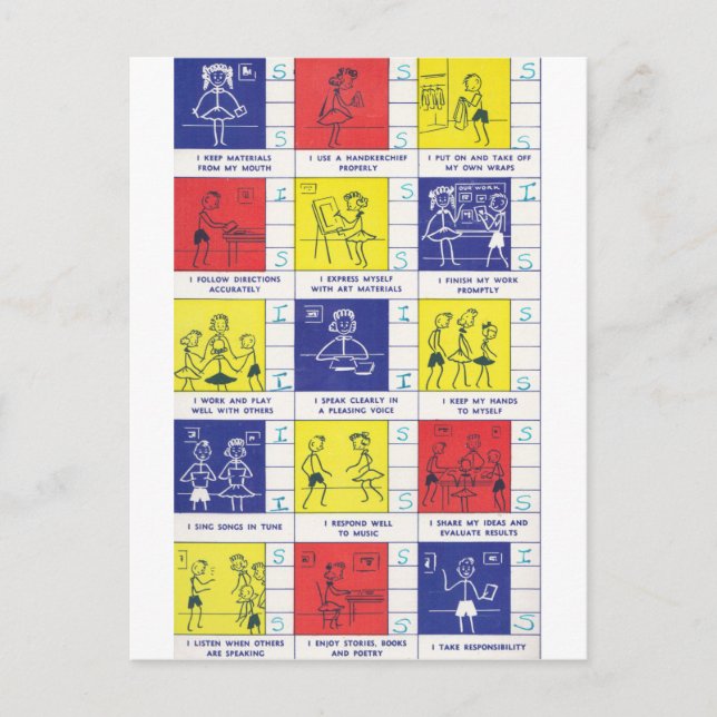 Kindergarten Report Card (Front)