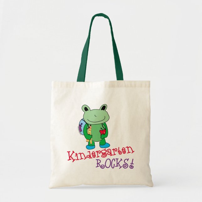 Kindergarten Rocks Book Bag (Front)