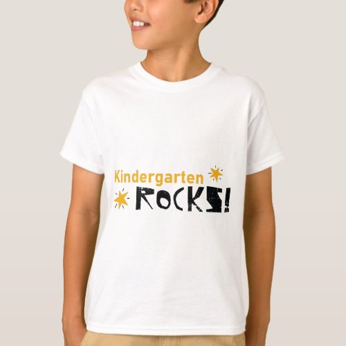 Kindergarten Rocks T_Shirt