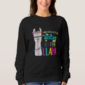 Kindergarten Rocks Teacher Back To School No Prob  Sweatshirt