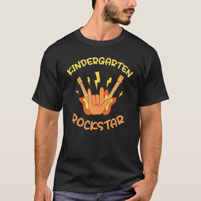 Kindergarten Rockstar T-Shirt (Front)