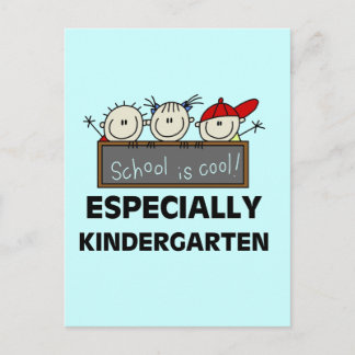 Kindergarten School is Cool Tshirts and Gifts Postcard