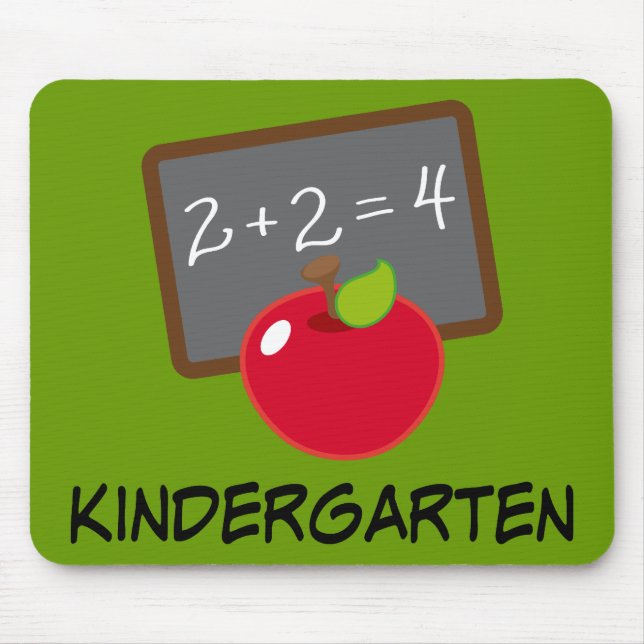 Kindergarten School Teacher Gift Mouse Pad (Front)