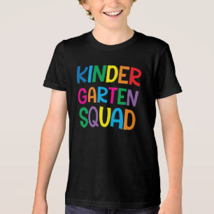 Kindergarten Squad - Teacher Back To School Gift T Tri-Blend Shirt