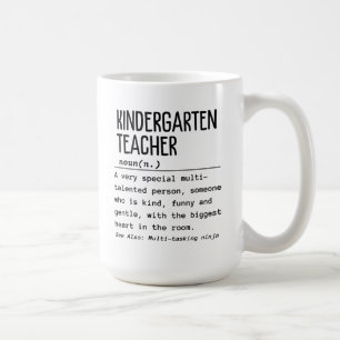 Kindergarten teacher coffee mug