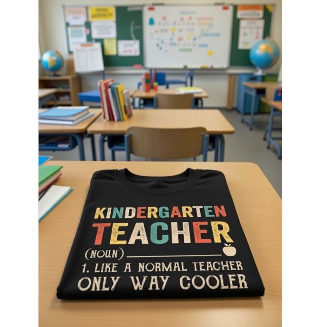 Kindergarten Teacher Definition - Funny T-Shirt (Creator Uploaded)