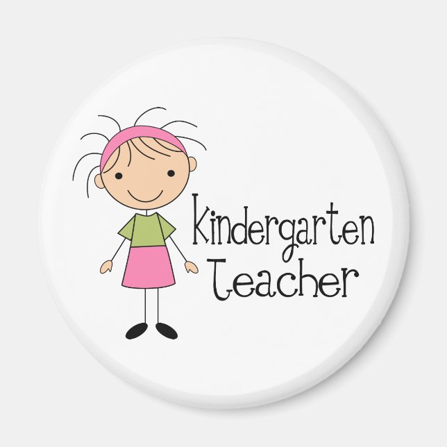 Kindergarten Teacher Magnet (Front)