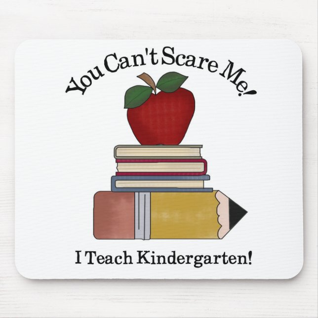 kindergarten teacher mouse pad (Front)
