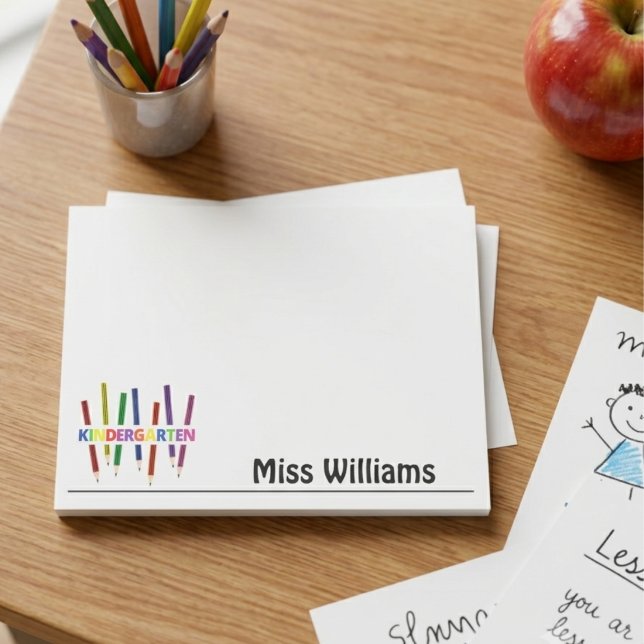 Kindergarten Teacher Post-it Notes (Creator Uploaded)