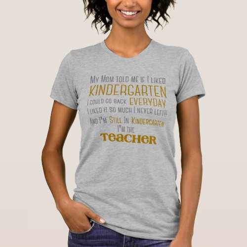 Kindergarten Teacher T_Shirt