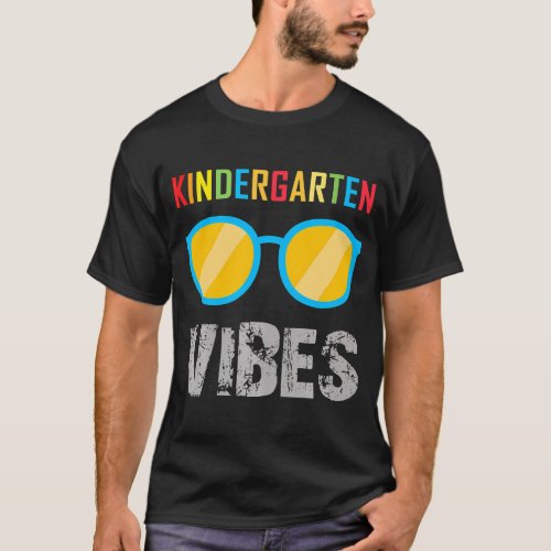 Kindergarten Vibes Teachers Students Back To T_Shirt