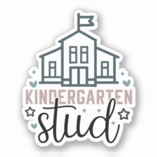 Kindergaten Study Sticker