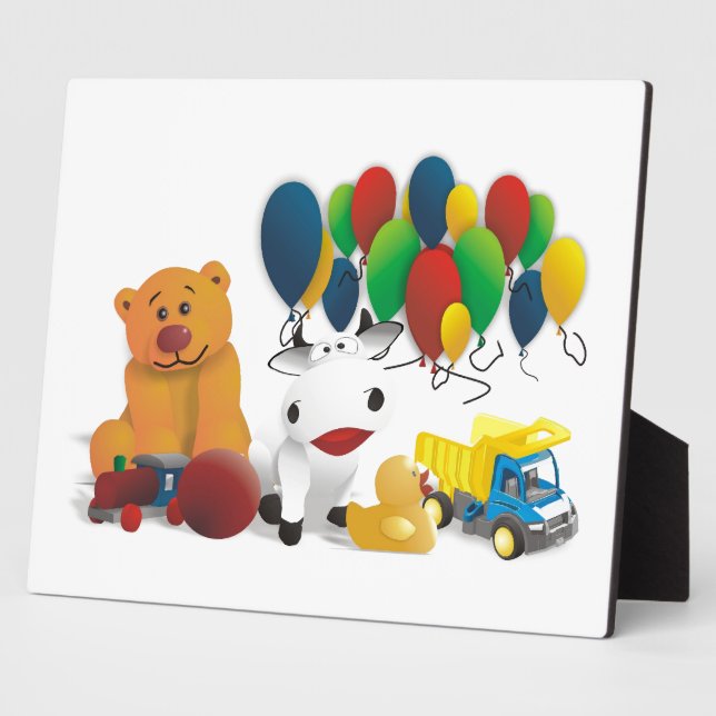 Kinderspielzeug Plaque (Side)