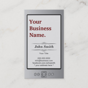 Kindle Book Style Business Card
