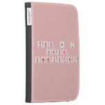 You & I
 have
 chemistry  Kindle Cases