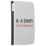 6- A SINIFI  Kindle Cases