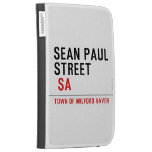 Sean paul STREET   Kindle Cases