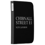 Chibnall Street  Kindle Cases