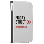 Friday  street  Kindle Cases