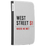 west  street  Kindle Cases