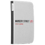Nursery Street  Kindle Cases