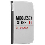 MIDDLESEX  STREET  Kindle Cases