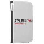 Oval Street  Kindle Cases