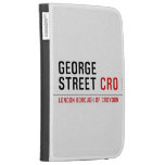George  Street  Kindle Cases