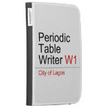 Periodic Table Writer  Kindle Cases