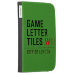 Game Letter Tiles  Kindle Cases
