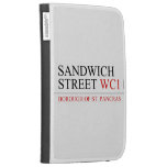 SANDWICH STREET  Kindle Cases