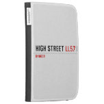 High Street  Kindle Cases