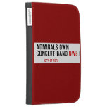ADMIRALS OWN  CONCERT BAND  Kindle Cases