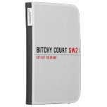 Bitchy court  Kindle Cases