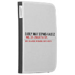 EARLY MAY SEPNIO-VALDEZ   Kindle Cases
